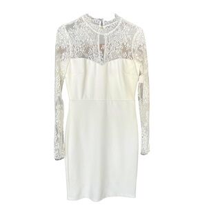 Lulu’s White Lace Dress (S)
